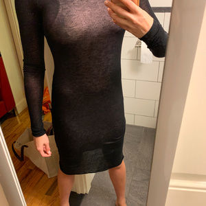 BCBG sweater dress Medium Black
